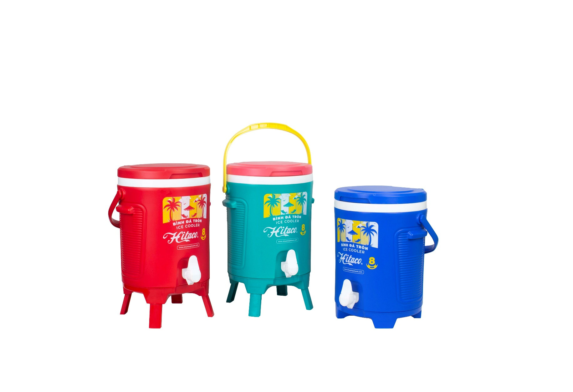 Bình Đá Hibox 8L Có Vòi