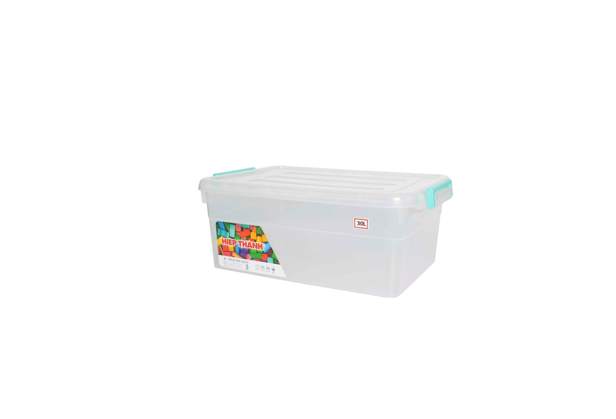 Thùng Nhựa Trong 30L
