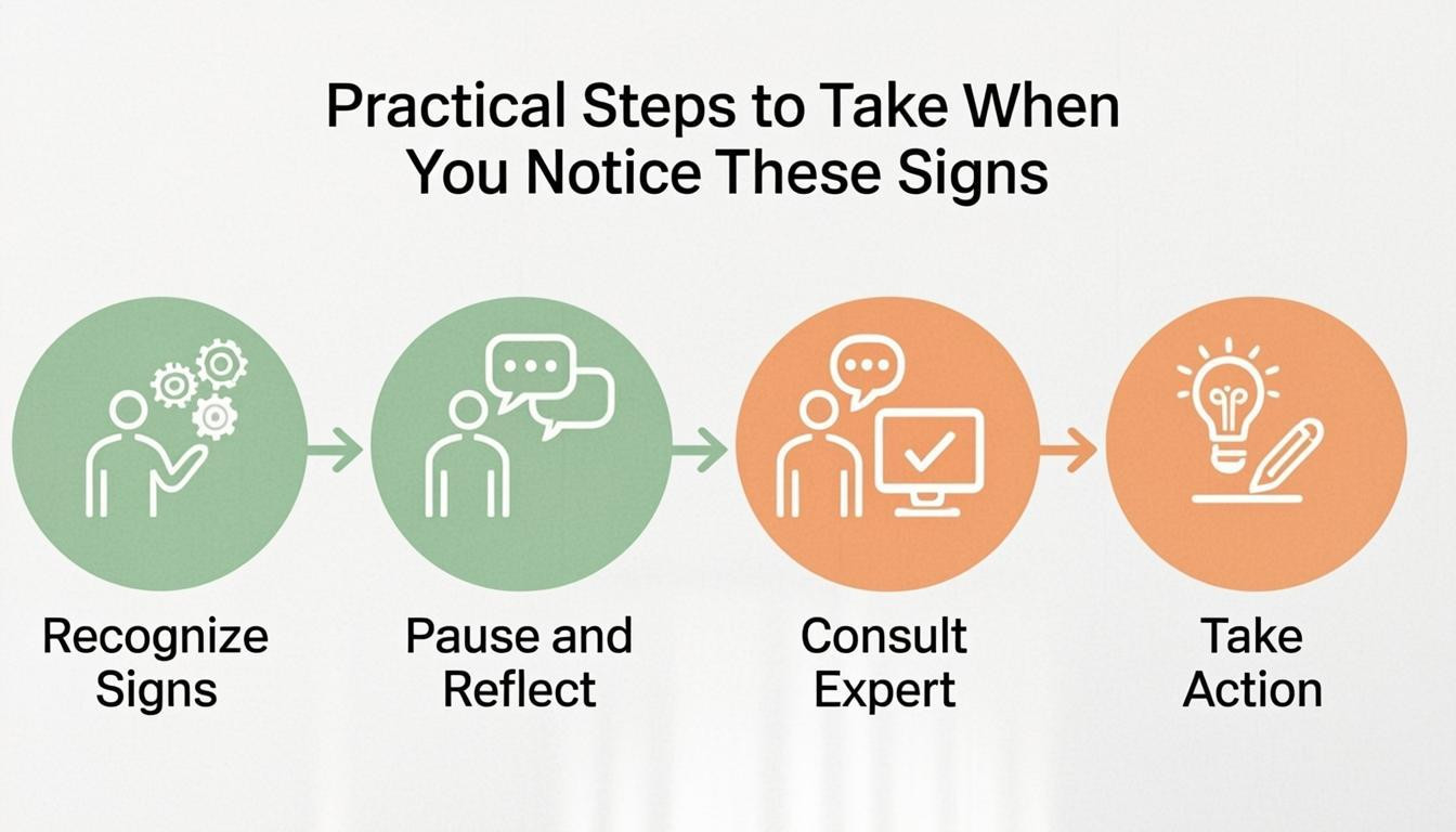 tutorial visual: Practical Steps to Take When You Notice These Signs