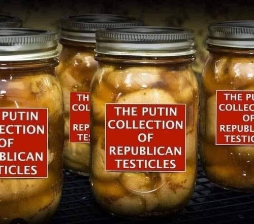 Putin Republican testicles