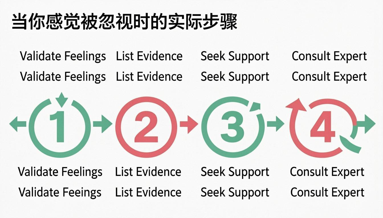 tutorial visual: Practical Steps to Take When You Feel Unheard