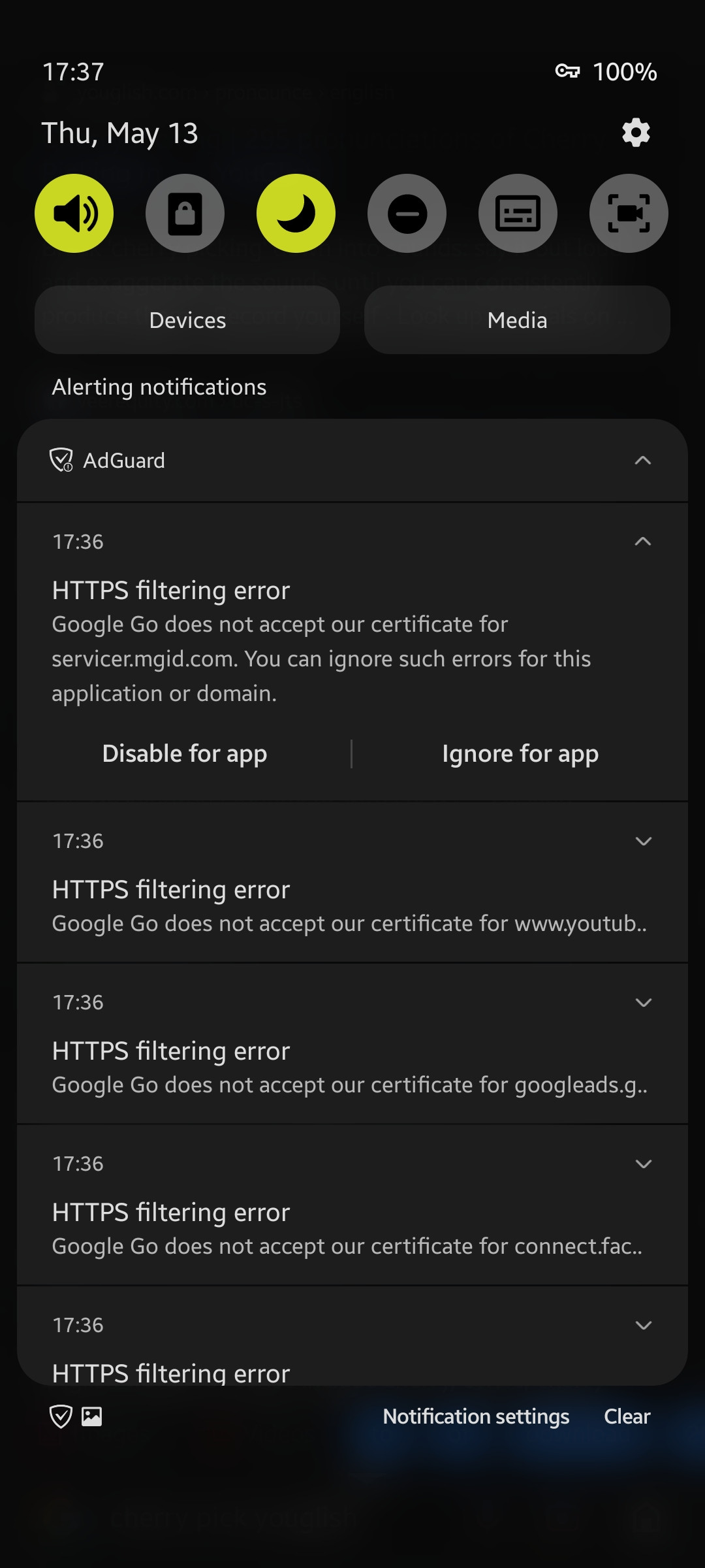 adguard not blocking google ads