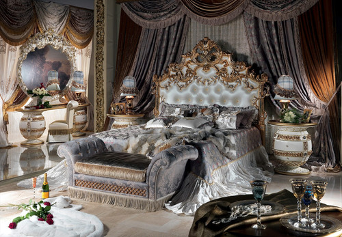 Ultra-Luxury Imperial Baroque Bedroom Set with Grand Sculpted Headboard, Ornamental Gold Leaf Carvin.jpg