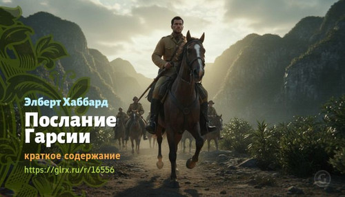 Читать краткий пересказ книги Элберта Хаббарда «Послание Гарсии». Послание Гарсии, Хаббард, краткое .jpg