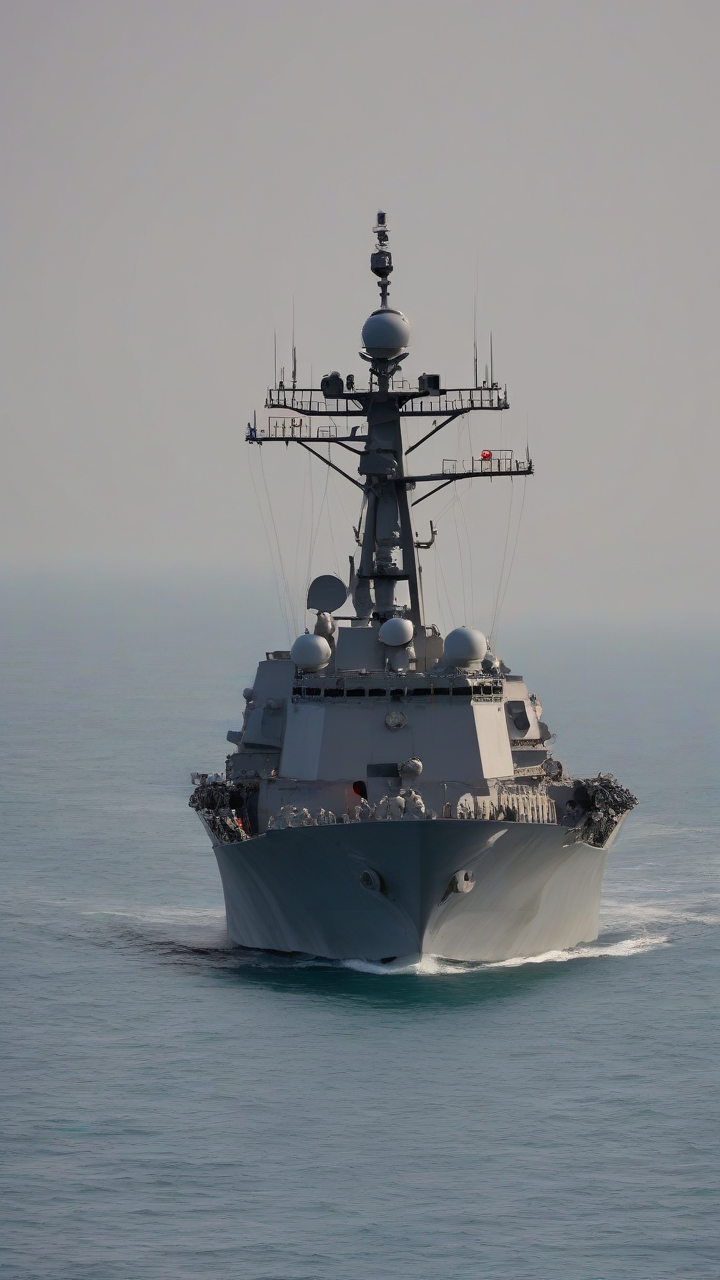 US warships transit Strait of Hormuz in mine clearance op