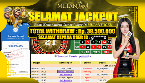 BUKTI JACKPOT MULANTOGEL NEW 8 april 2026.png