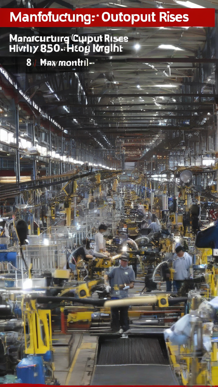 Feb. manufacturing output rises to 8-month high