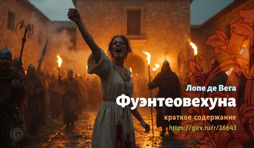 Читать краткий пересказ книги Лопе де Вега «Фуэнтеовехуна». Фуэнтеовехуна, де, краткое содержание Ло.jpg