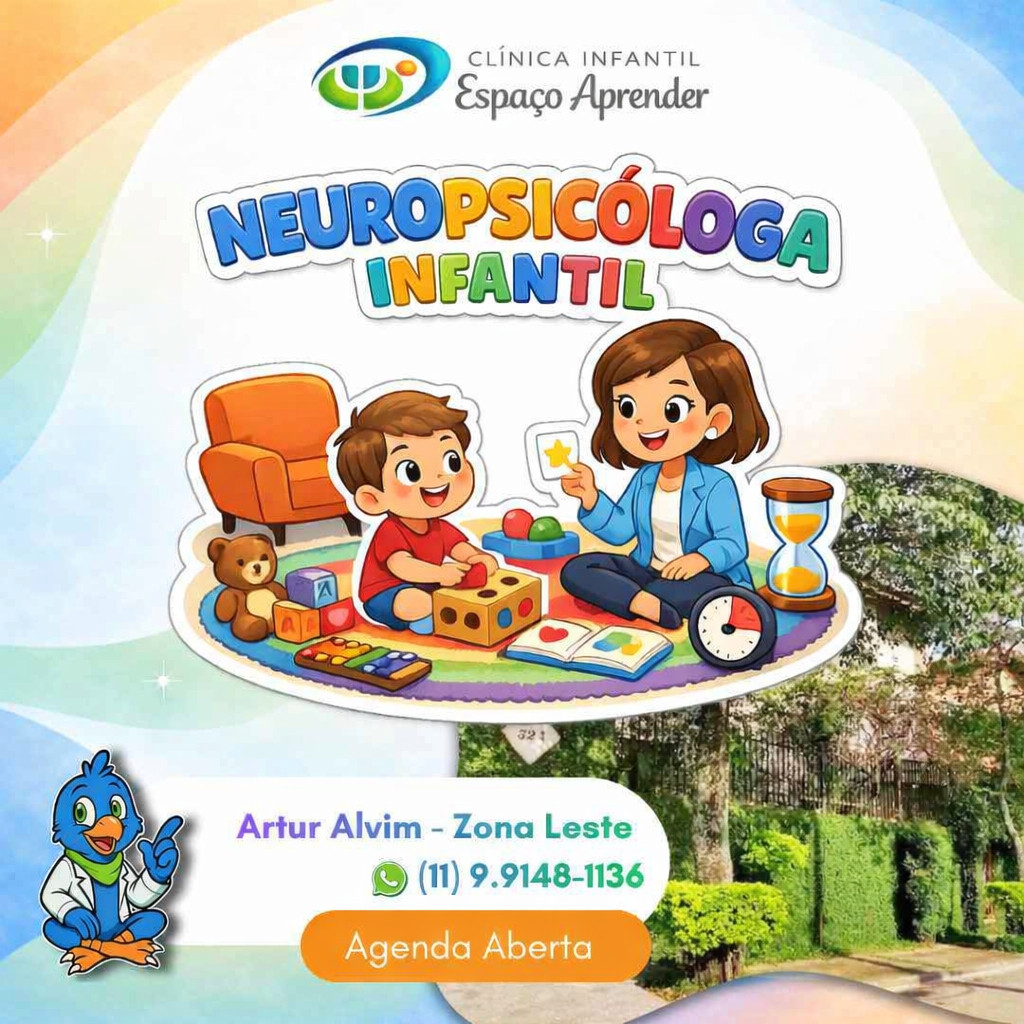 Neuropsicóloga Infantil Zona Leste