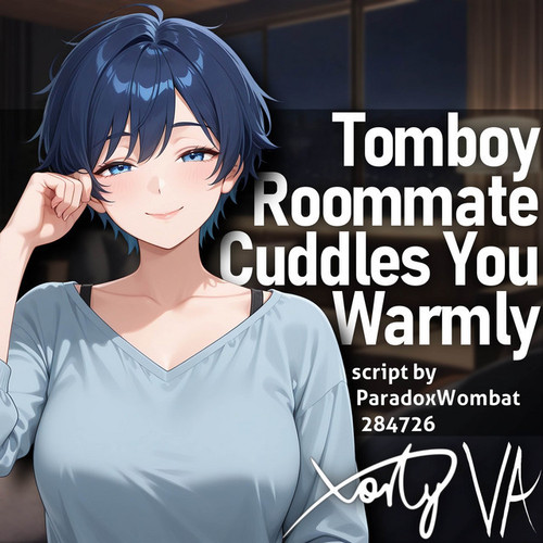 ASMR F4A Tomboy Roommate Cuddles You Warmly.jpg