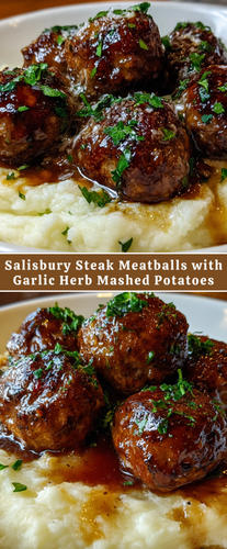 Salisbury Steak Meatballs with Garlic Herb Mashed Potatoes (1).png