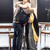 Cormac McAlinden &amp; Rosamund Pike in Inter Alia Rehearsal Room Photos (Credit Justine Matthew) 04927