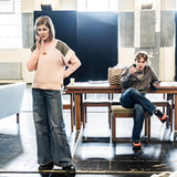 Rosamund Pike &amp; Cormac McAlinden in Inter Alia Rehearsal Room Photos (Credit Justine Matthew) 04551