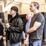 Luke Garner Greene &amp; Thomas Michaelson in Inter Alia Rehearsal Room Photos (Credit Justine Matthew) 