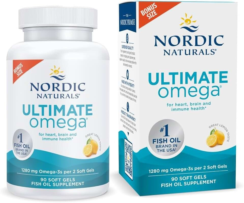 Nordic Naturals Ultimate Omega, Lemon Flavor