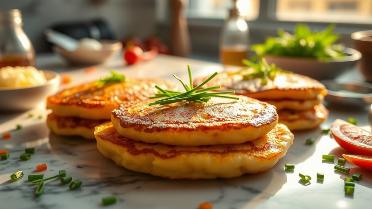 My Go-To Korean Potato Pancakes with Chives (So Crispy!)