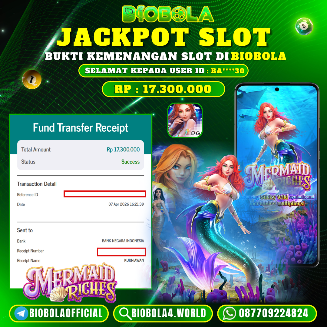 JP MERMAID RICHES 17 JT BIOBOLA DI BAYAR LUNAS !!