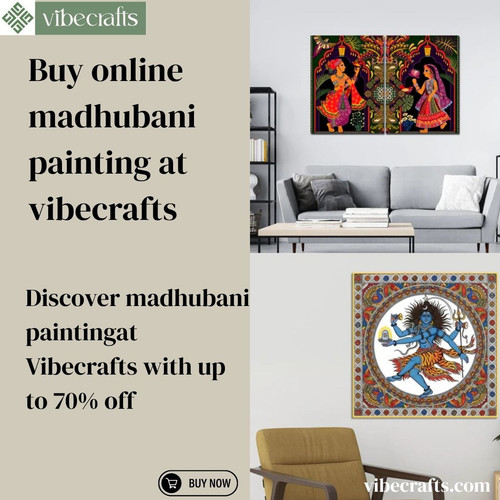 Shop Madhubani Painting Online at Vibecrafts.jpg
