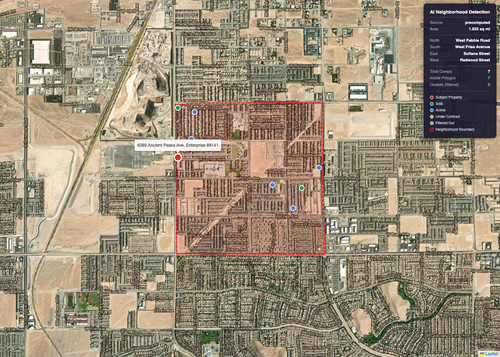 6089 Ancient Peaks Ave Enterp neighborhood map.png