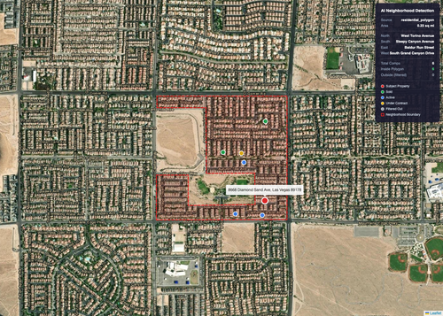 8668 Diamond Sand Ave Las Veg neighborhood map.png