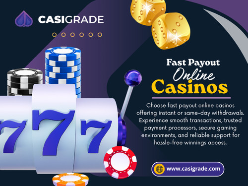 Fast withdrawals sound like the ultimate convenience. No long waits, no endless processing times—just quick access to winnings. It’s no surprise that Fast Payout Online Casinos have become one of the most searched and talked-about features in the online gaming space.

Official Website: https://www.casigrade.com/top-lists

Phone Number: 02-508-8798

Read Our Blogs:
https://casigrade.weebly.com
https://casigrade.brushd.com/
https://69f843e7eac9d.site123.me/

More Links:
https://heylink.me/casigrade
https://triberr.com/casigrade
https://www.trepup.com/@casigrade