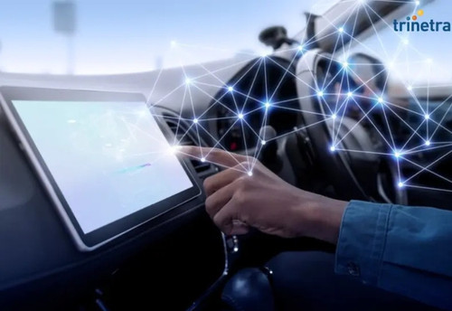 Live location tracker dashboard by Thingonet Technology showing real-time GPS vehicle tracking in Va.jpg