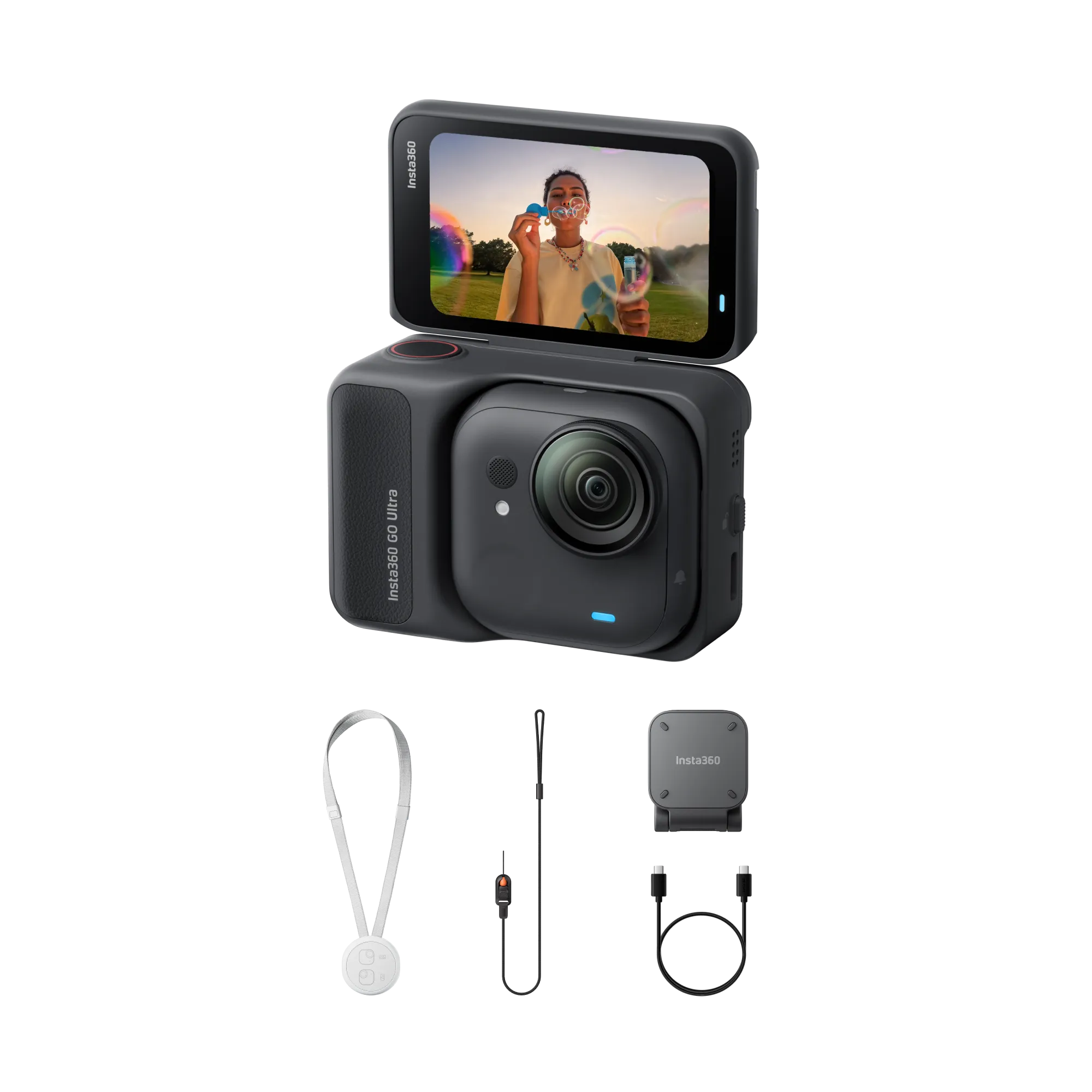 Insta360’s Go Ultra tiny 4K camera with SD storage, Apple Find My support, more