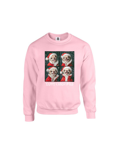 c642 yappy christmas+Sweat Baby Pink.jpg