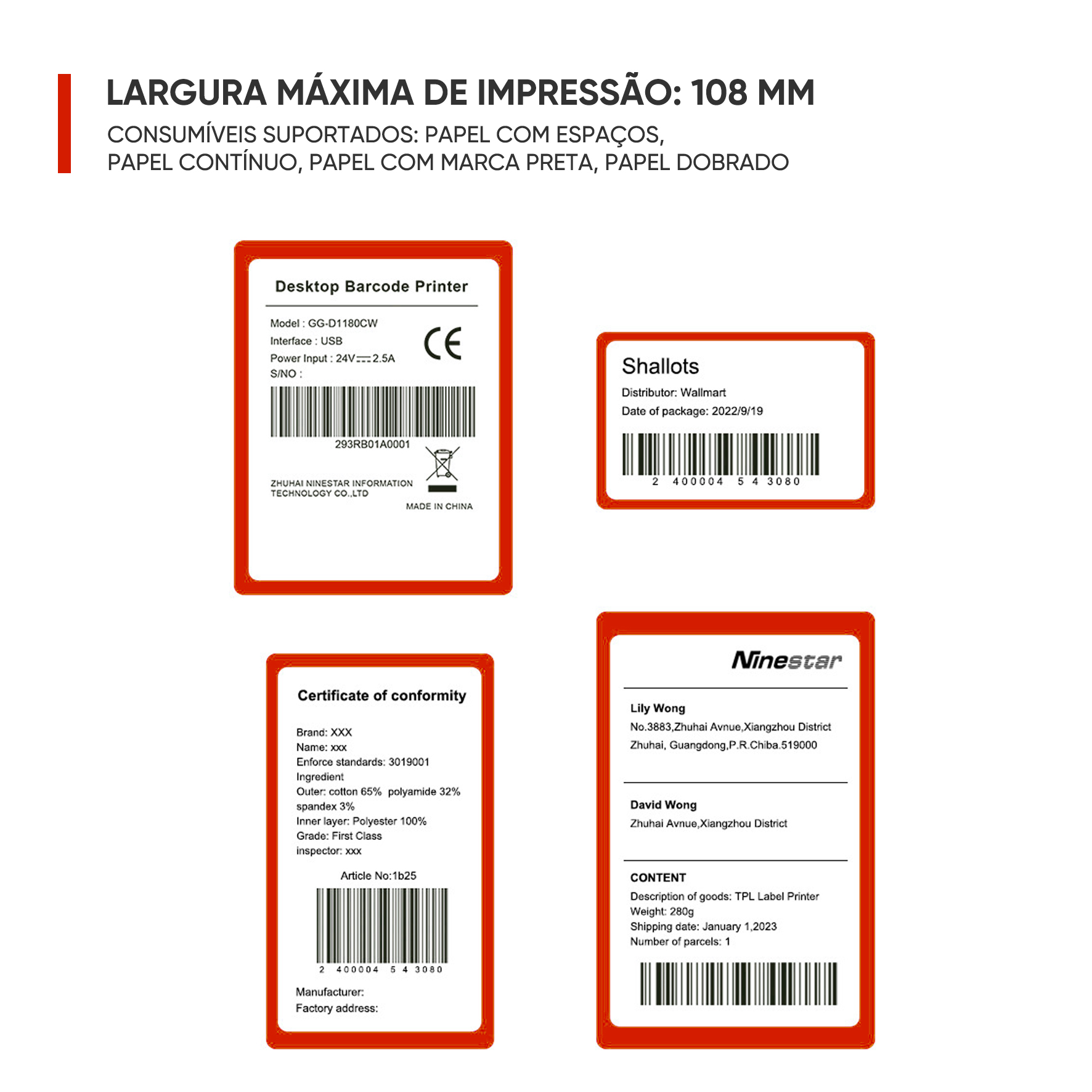 Impressora Térmica MDK-SL42 - miniatura 4
