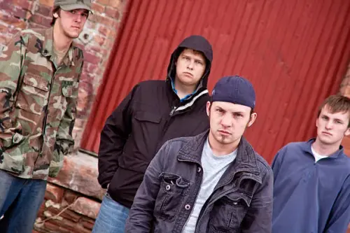 four urban gang members.webp