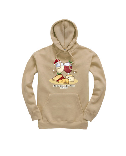 C503 season for cheese and wine+Beige Hoodie 02.jpg