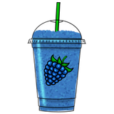 Blue Raspberry Slushie 256px