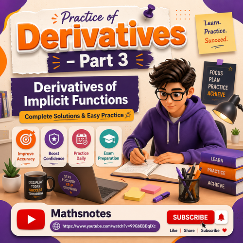 Practice of Derivatives – Part 3 Derivatives of Implicit Functions Complete Solutions.png