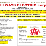 Licensed Nassau County electrician