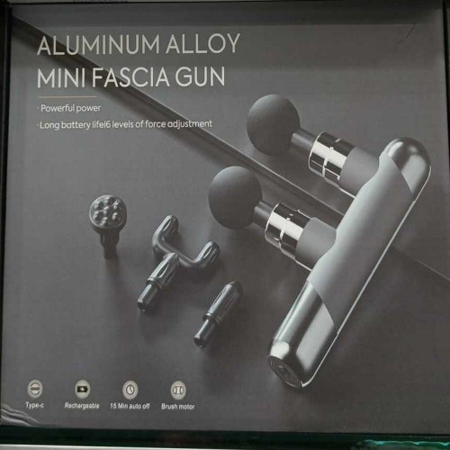 Pistolet de massage facial double tête en aluminium (mini)