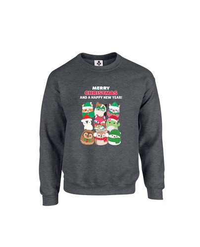c614 merry christmas and happy new year+Sweat Dark Heather.jpg