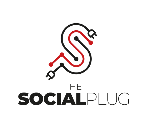 The Social Plug Logo Black and Red No Background.png