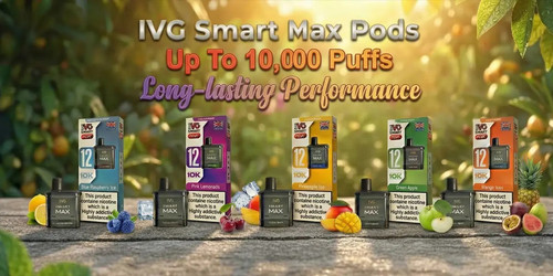 IVG Smart Max Pods for Rich Flavour and Easy Vaping.jpg