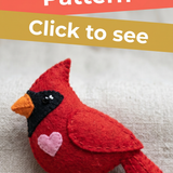 Cardinal Bird Pattern