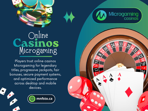 A common misconception is that all Online Casinos Microgaming operate the same way because they use similar software.

Address: 2147 Westbrook Crescent, Toronto, ON M4H 2L8, Canada.

Read Our Blogs:

https://mnfsto.yooco.org
https://mnfsto.jimdofree.com/
https://69f9ac3384a47.site123.me

More Links:

https://www.spoonflower.com/profiles/mnfsto
https://www.scribd.com/user/971700673/Microgaming-Canada
https://stackoverflow.com/users/32622861/microgaming-casinos-canada