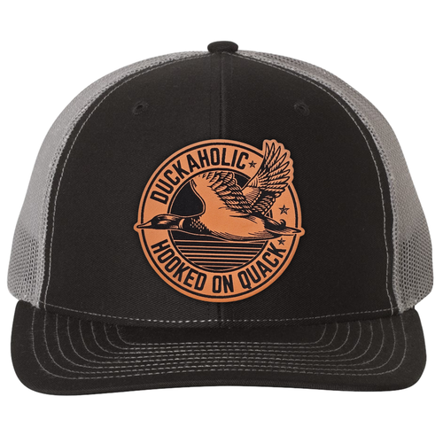 richardson 112 hat duckaholic black charcoal.png