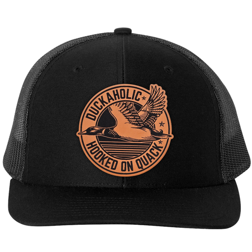 richardson 112 hat duckaholic black.png