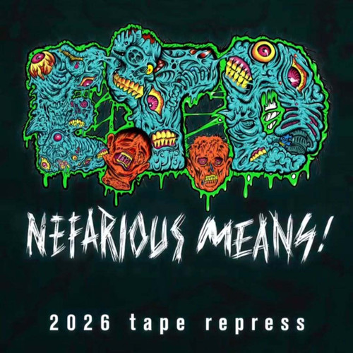 Our debut , NEFARIOUS MEANS, is getting a limited tape reissue by the label dark.manor.record.jpg