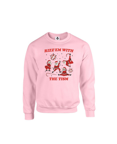 C501 Funny Santa Rizz Em With The Tism+Sweat Baby Pink.jpg