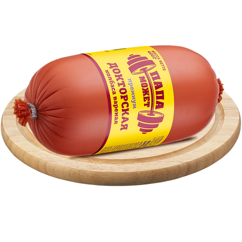 4607958072682 352983 КОЛБАСА ПАПА МОЖЕТ ДОКТОРСКАЯ ВАР ПРЕМИУМ 400ГР К ОБ.png