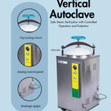 Vertical Autoclave NVA 204 Vertical Steam Sterilizer Autoclave(1)