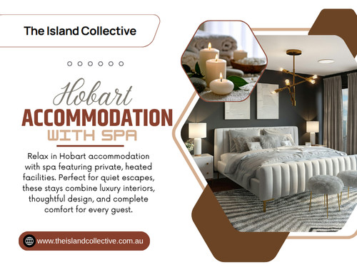 If you’re planning a romantic trip, choosing a hot tub Hobart hotel can make your stay truly special. From cozy evenings to memorable moments under the stars, accommodations with spa features add a unique charm that standard stays often lack.

The Island Collective

Location: Hobart, Tasmania, 7000 Australia
Phone: +61400101466

Read Our Blogs:
https://v.gd/Bz0EoA
https://tinyurl.com/242nby64
https://is.gd/x60dru

More Links:
https://v.gd/gi0QNa
https://is.gd/I8dYow
https://tinyurl.com/22d6672f