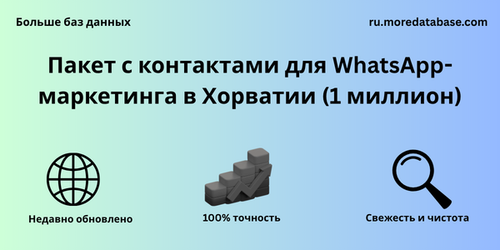 Пакет с контактами для WhatsApp маркетинга в Хорватии (1 миллион).png