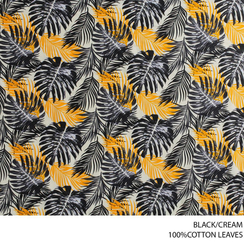 100 cotton leaves blkcream roll 001 A139150I18001 1.jpg