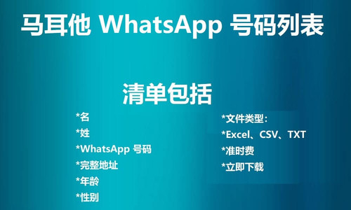 Malta WhatsApp Number List.jpg